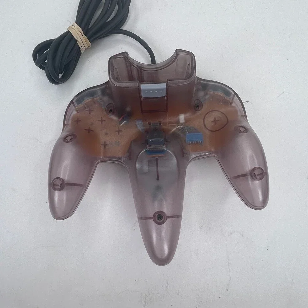 OEM N64 Atomic Purple Translucent Nintendo 64 Wired Controller Loose 7/10 Stick